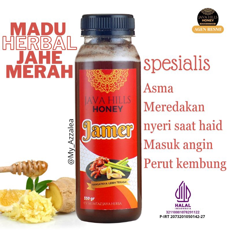 

MADU JAHE MERAH, MADU HERBAL, MADU MURNI, MADU ASLI, RAW HONEY - JAVA HILLS HONEY