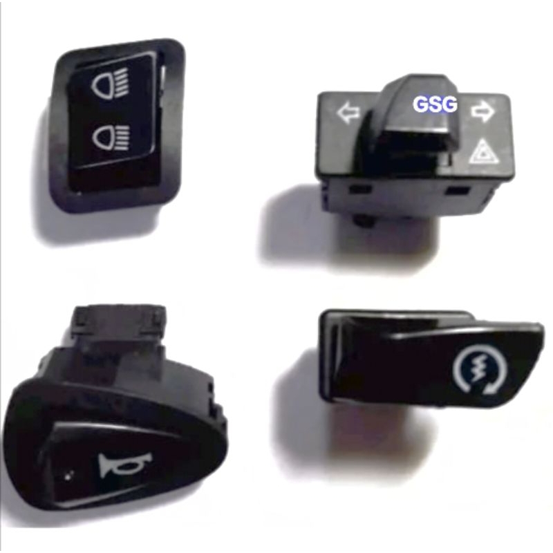 Tombol Saklar Set Hazard Supra X 125 Helm In/Blade