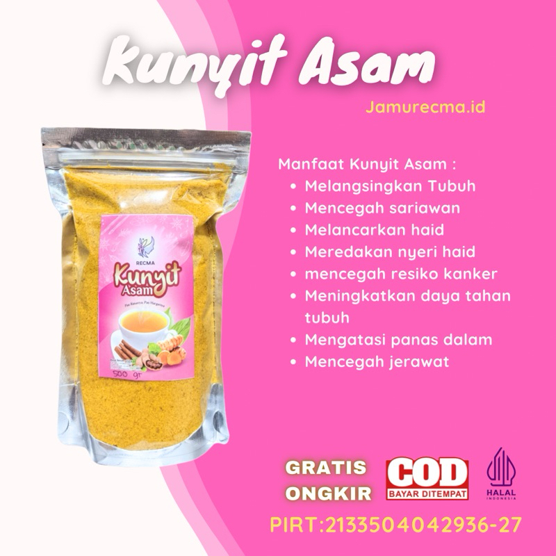 

KUNYIT ASEM INSTAN TANPA AMPAS