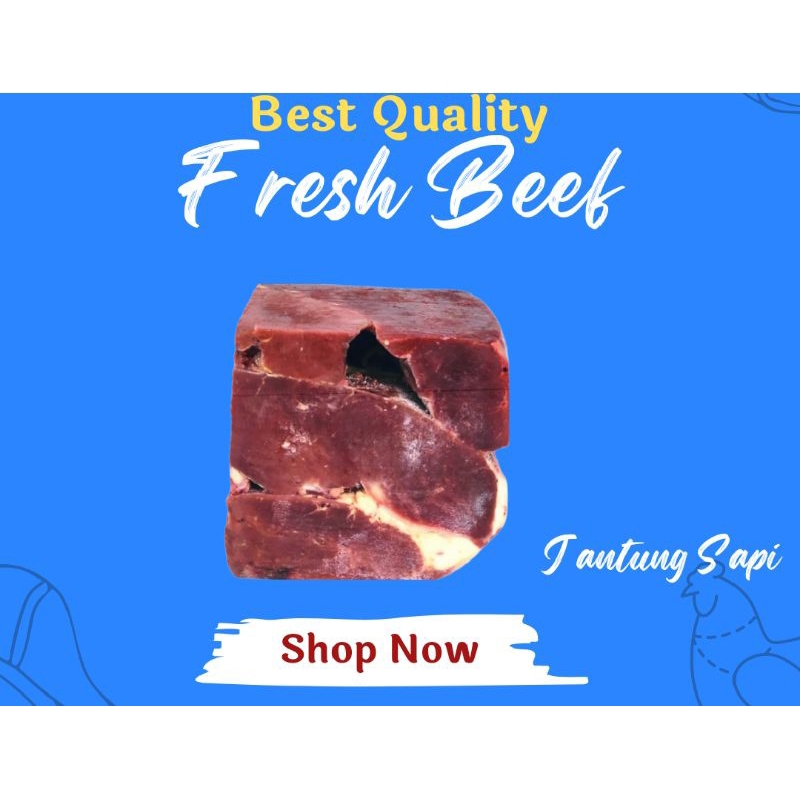 

Jantung Sapi / Beef Heart Kemasan 1kg