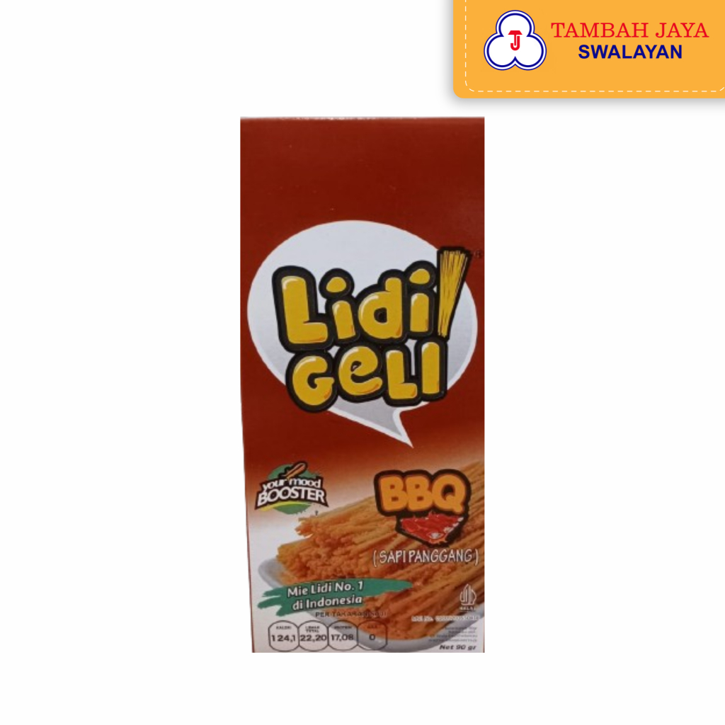 

Mie Lidi Geli Rasa Berbeque 90gr