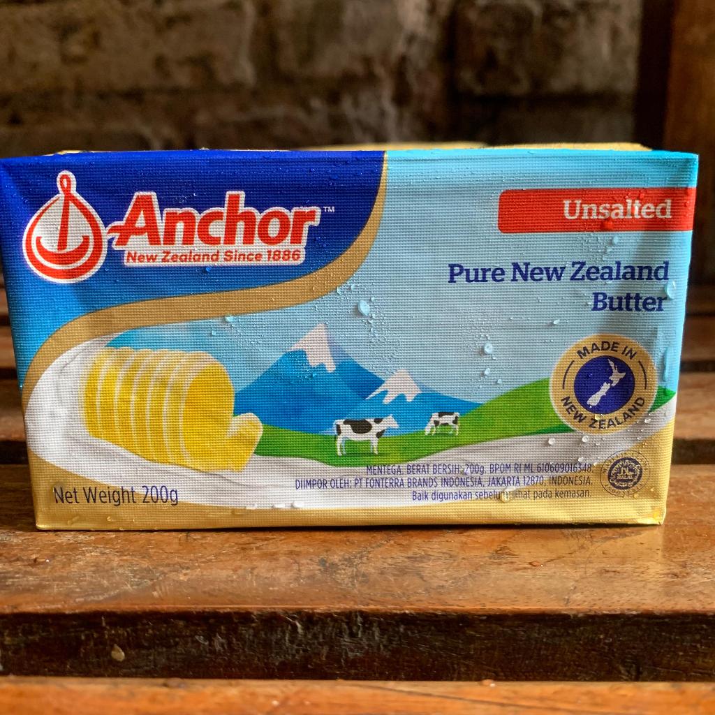 

Unsalted Butter Anchor 200 gr / Unsalted Butter / Anchor / 200GRAM