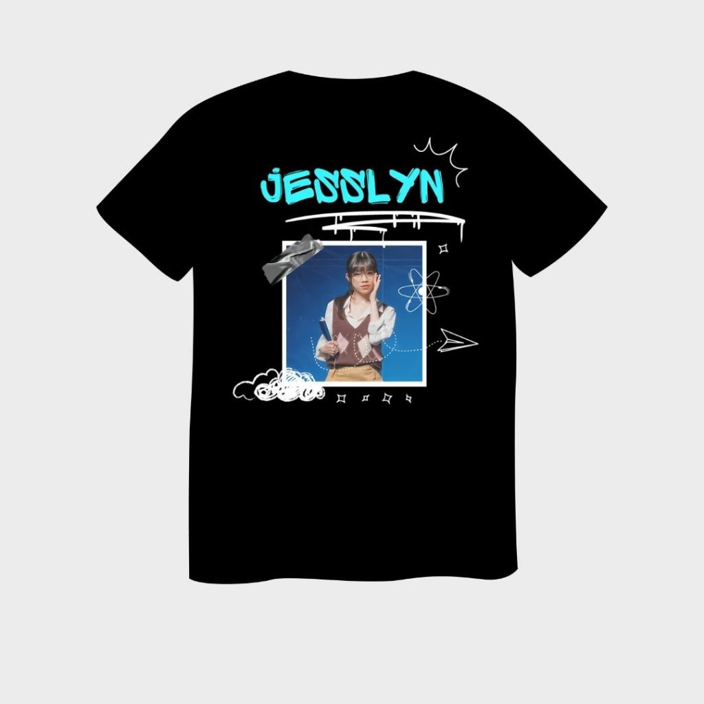 Kaos JKT48 Jesslyn Special Goes To School Edition | Kaos JKT48 | Kaos Unisex Pria Wanita / Ukuran M 