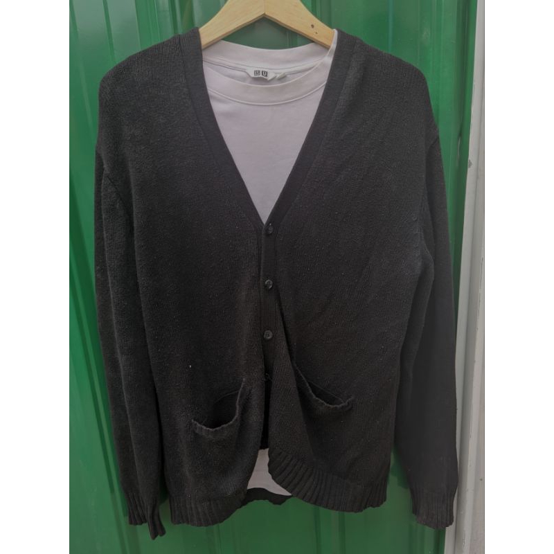 Cardigan Hitam Second