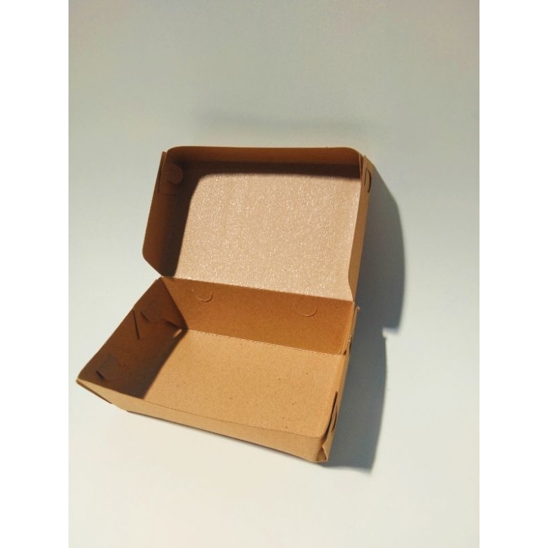 paper lunch box  kertas bungkus nasi ukuran S