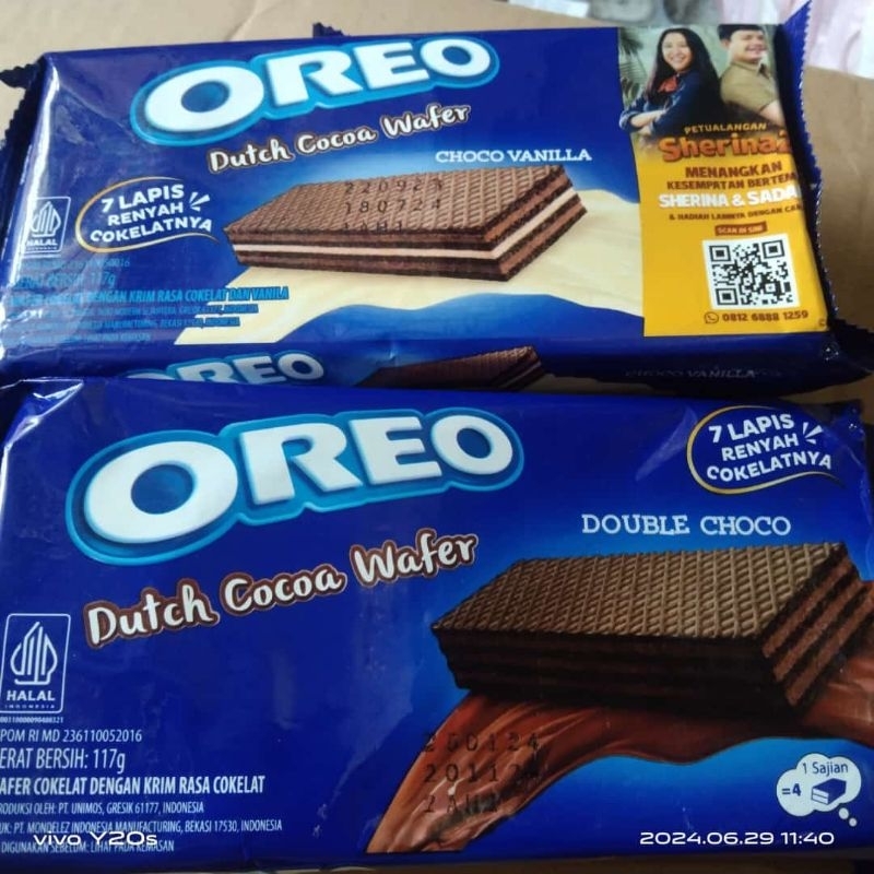 

Wafer coklat oreo