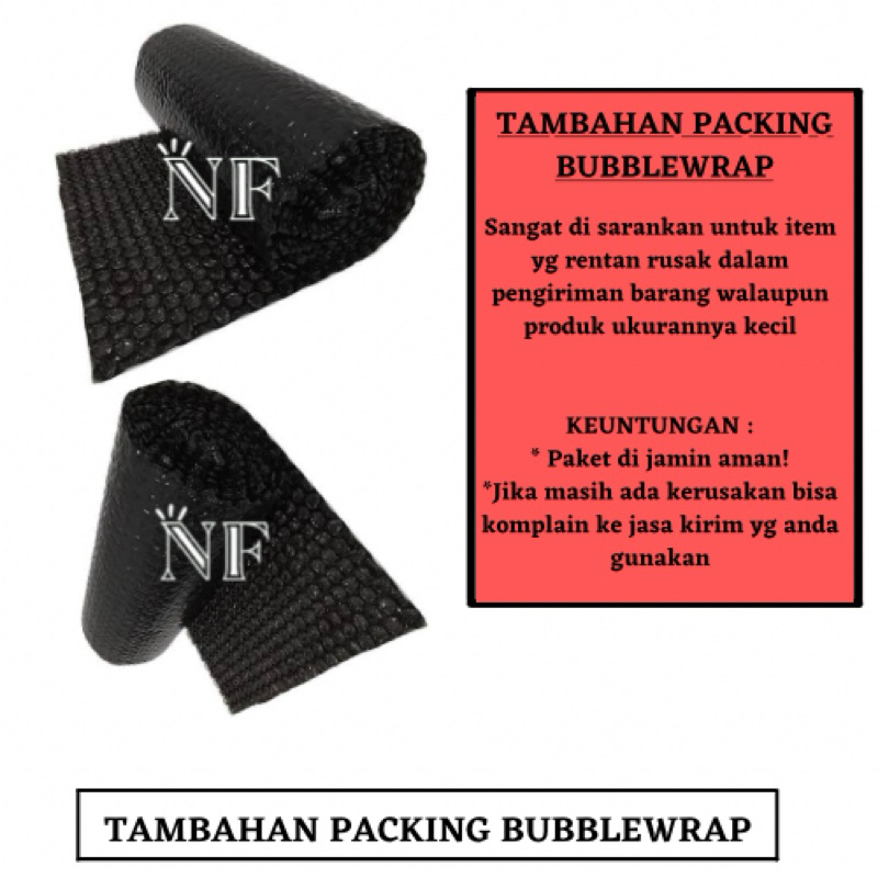 

EXTRA BUBBLEWRAP AMANKAN PRODUK ANDA