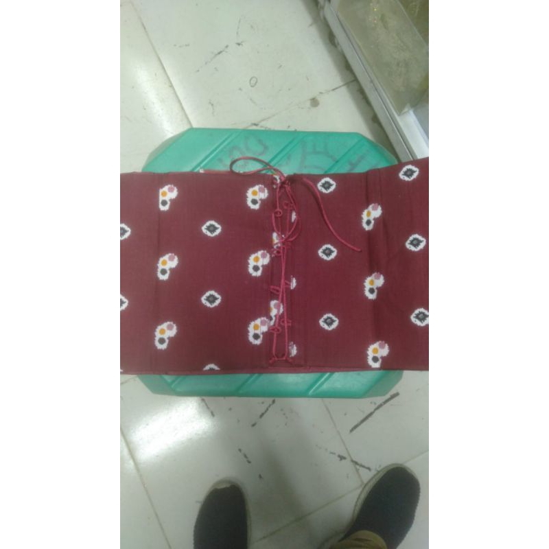 angkin / angkin kebaya jumputan / angkin instant motif /angkin jumputan instan / angkin kebaya