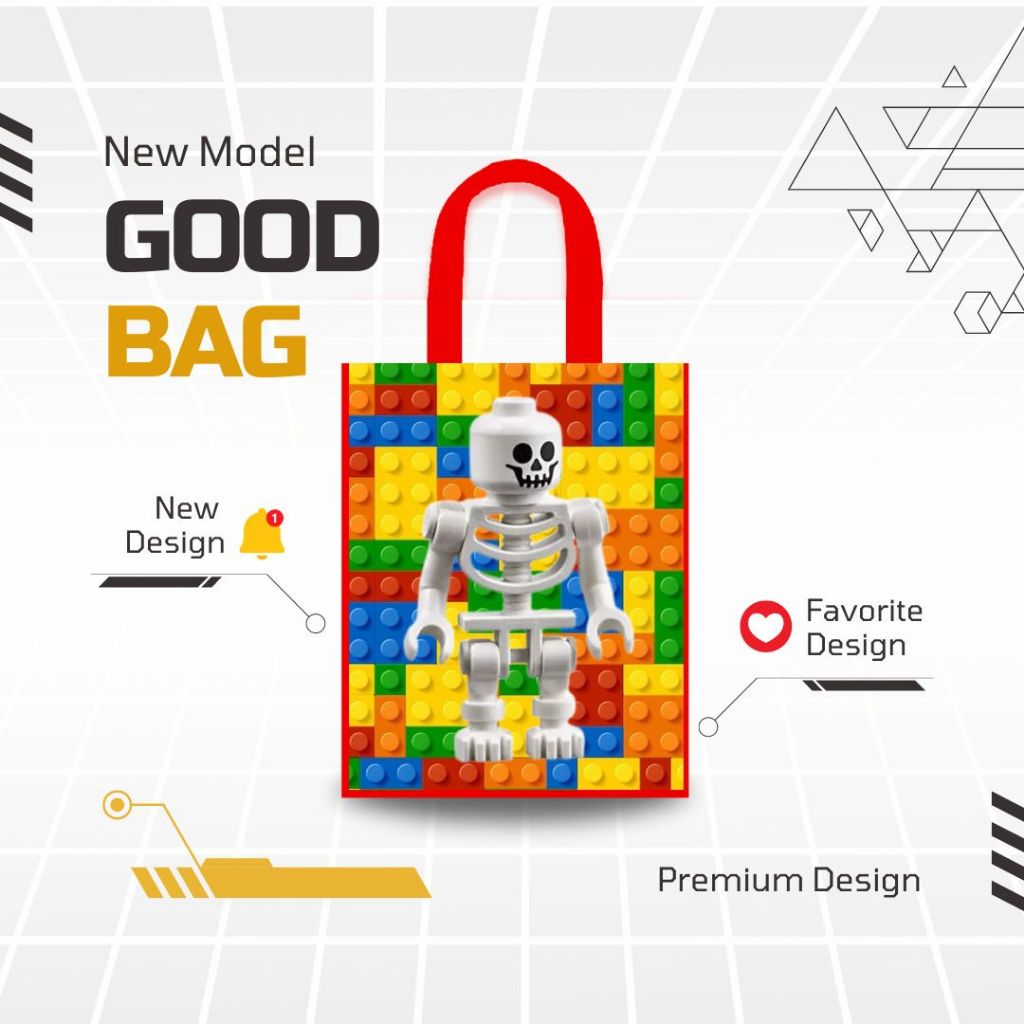 

New Tas Ultah Lego Halloween Goodiebag