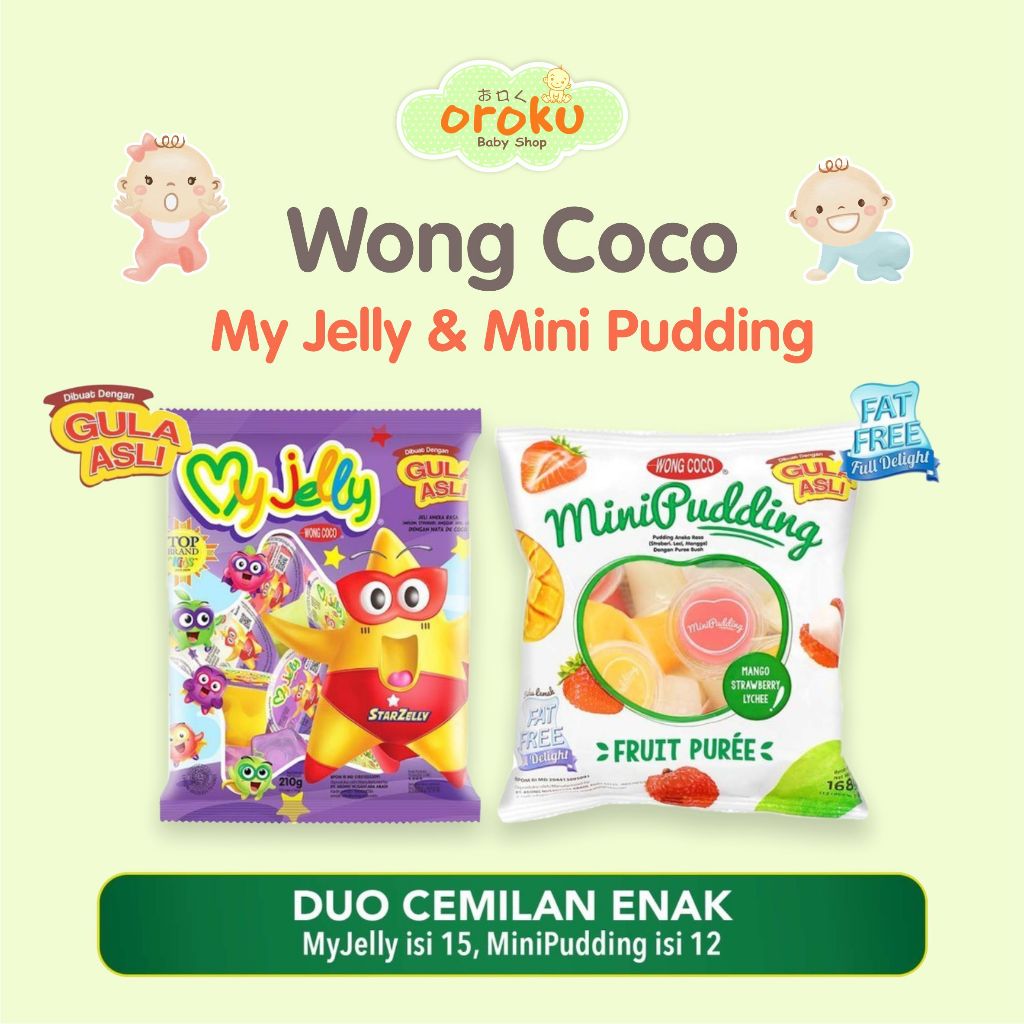 

MY JELLY DAN MINI PUDDING WONG COCO / PUDING JELLY UNTUK ANAK