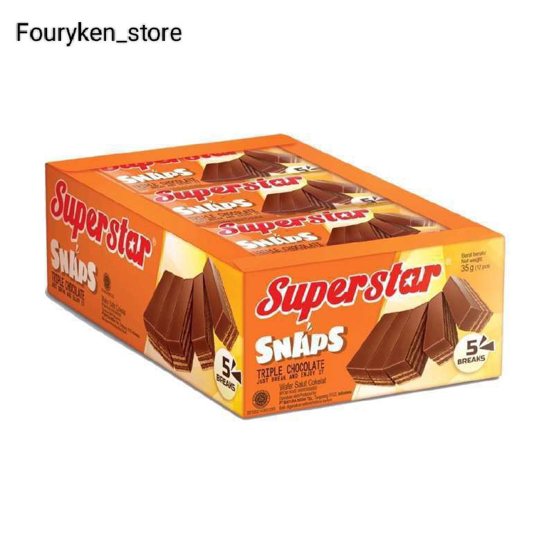 

Superstar Snaps Triple Chocolate 1 Pcs