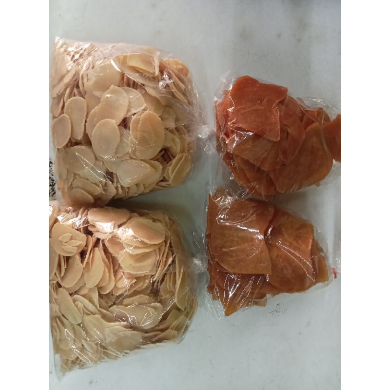 

kerupuk udang dan kerupuk bawang