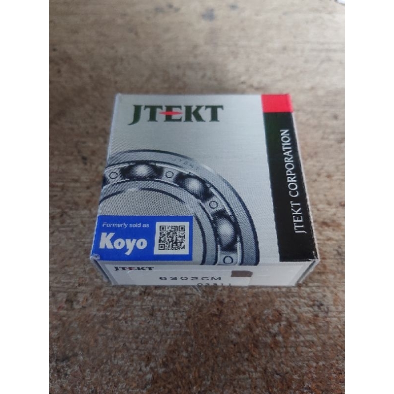 Original Bearing 6302 RS JTEKT Bearing Gear Box 6302 RS Asli Koyo