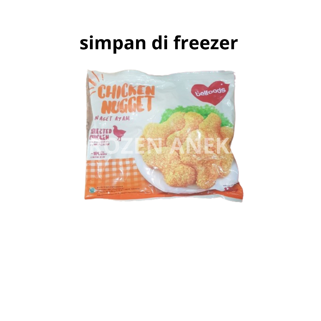 

CHICKEN NUGGET BELFOODS SP 170GR SINGLE PACK (KHUSUS PADANG)