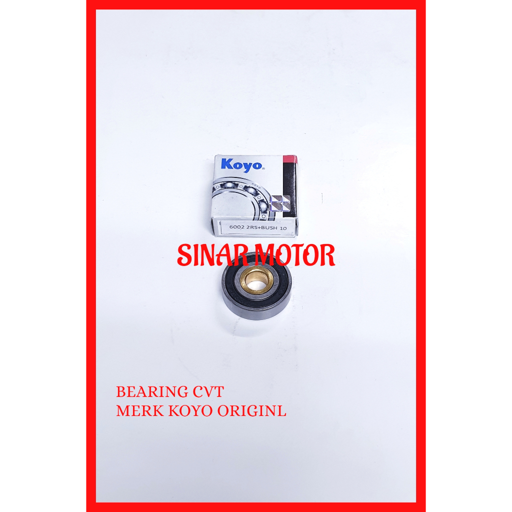 LAHER BEARING CVT 6002 2rs 10MM