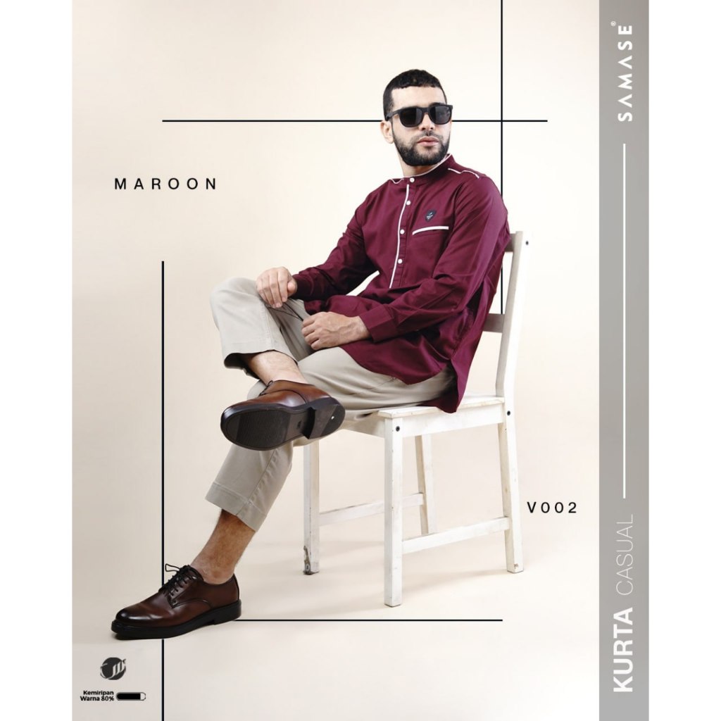 SAMASE KURTA CASUAL Panjang V002 | Meridian | LIMITED EDITION