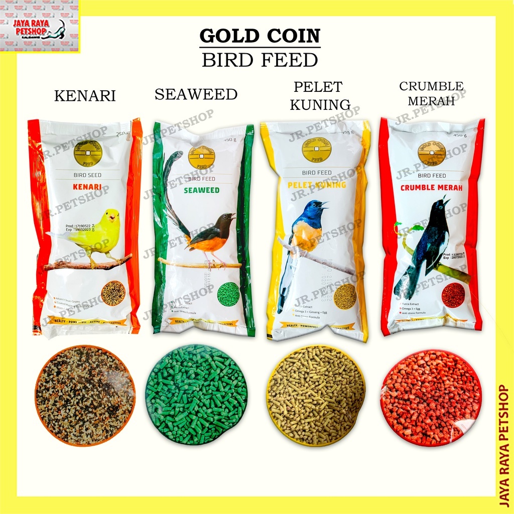 

GOLDCOIN 450GR BESAR SERIES MERAH KUNING HIJAU SEAWEED