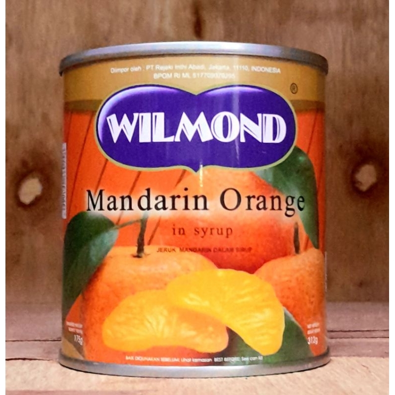 

Wilmond mandarin orange in syrup | jeruk mandarin dalam sirup kaleng