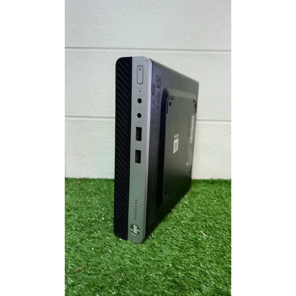 MINI PC HP PRODESK 400 G4 CORE I7 8700 DDR4 16GB tanpa ssd