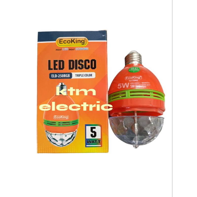 Lampu disco/Led lampu RGB triple color EcoKing-Starlux-Pioline