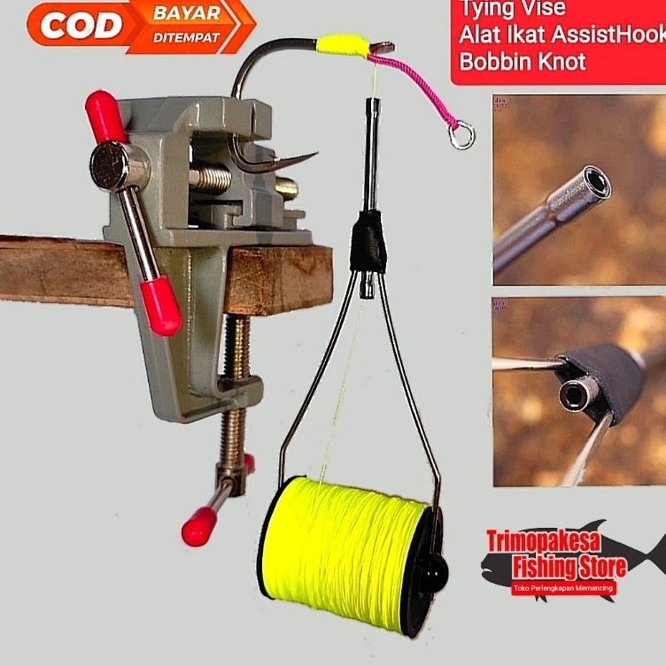 KODE R16X Alat Penjepit Assisthook  Penjepit Assisthook  Ragum Penjepit  Ragum Mini  Tying Vise  Pen