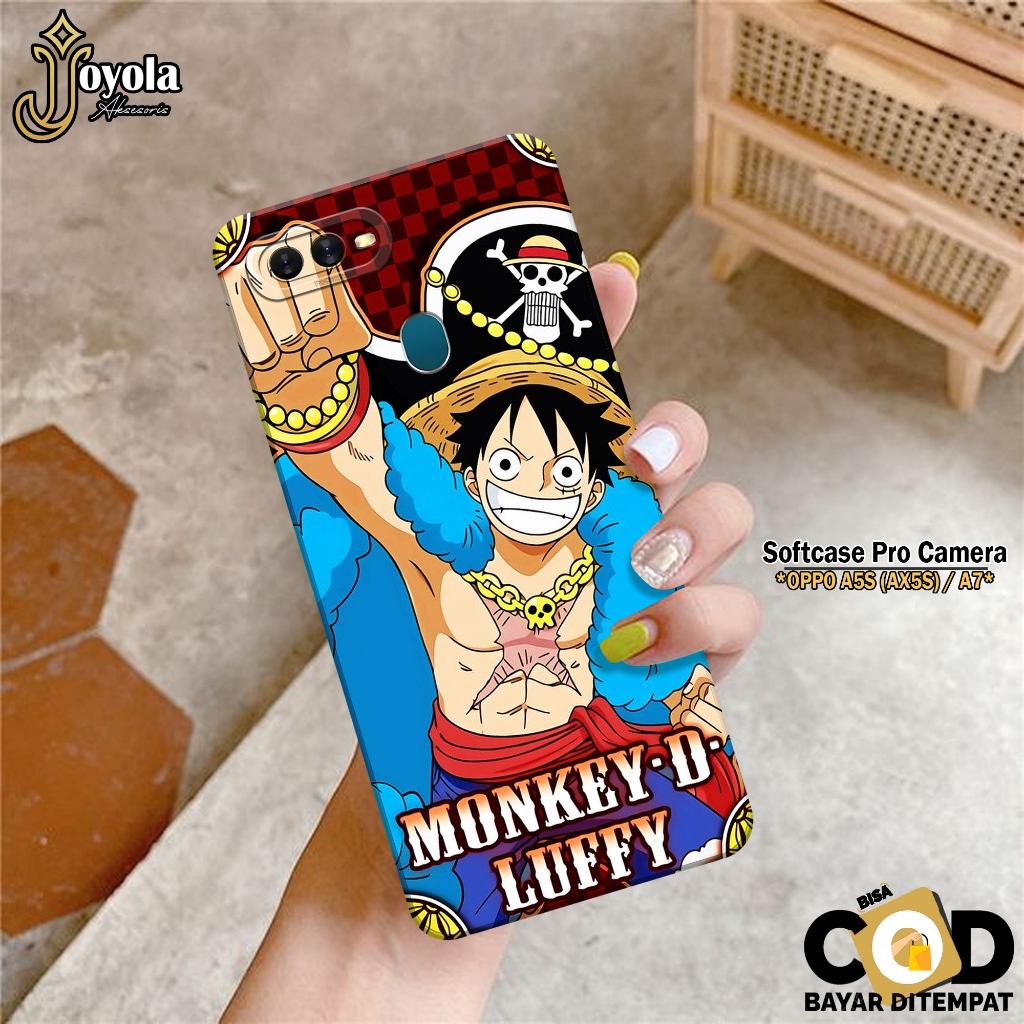 Case Hp OPPO A5S / AX5s / A7 - Casing Hp OPPO A5S / AX5s / A7 - JOYOLA - Fashion Case Anime - Case C
