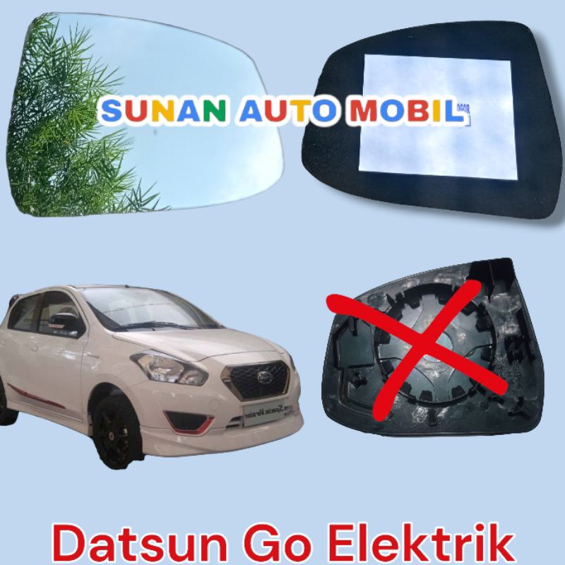 kaca spion datsun go+ panca elektrik kaca spion cembung refill tanpa frame