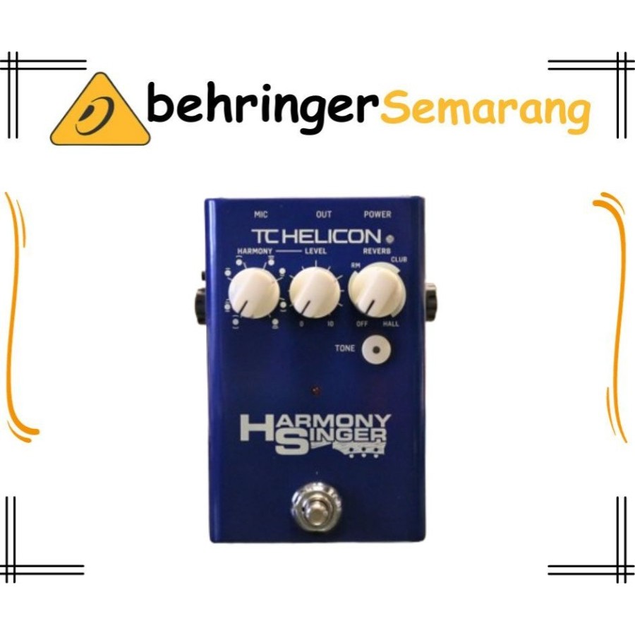 TC HELICON HARMONY SINGER 2 Vocal Effects Stompbox with Guitar-Control