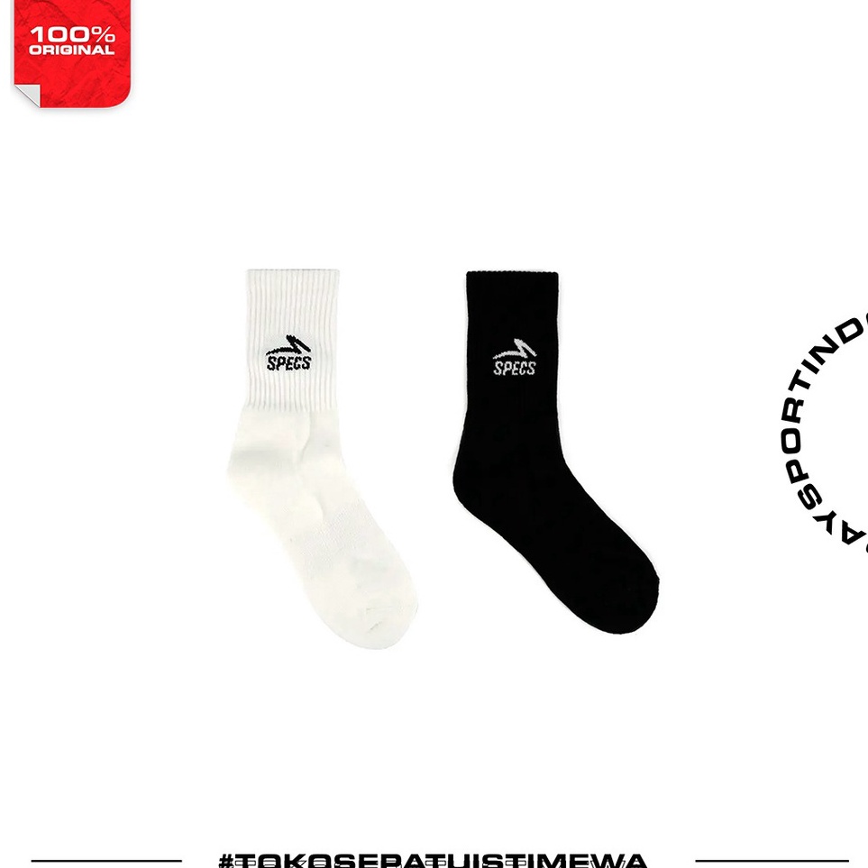 KODE D6O SPECS ACADEMY CREW SOCKS 2 WARNA