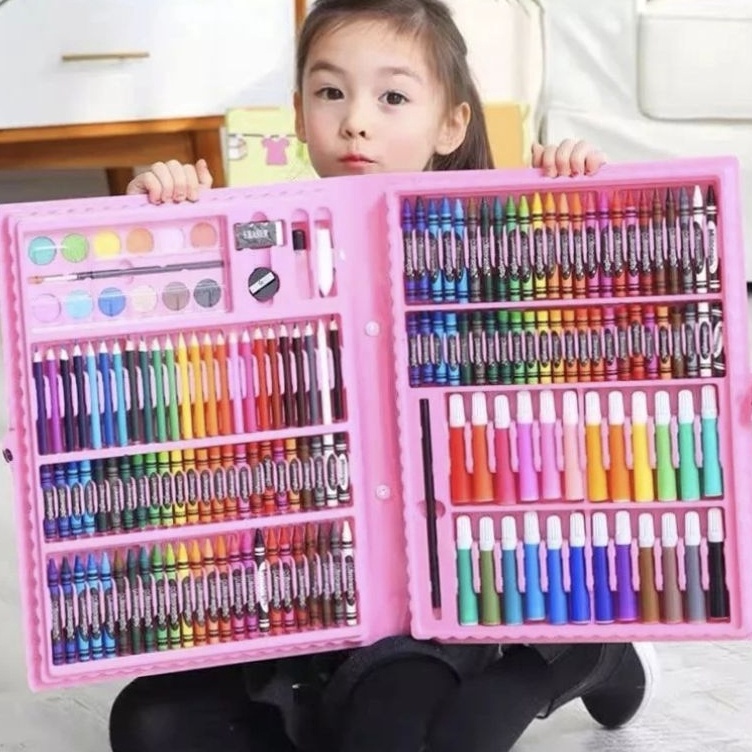 

KODE R4X8 Crayon Set Isi 15pcs Mainan Kreatifitas Edisi PREMIUM PT TOYS