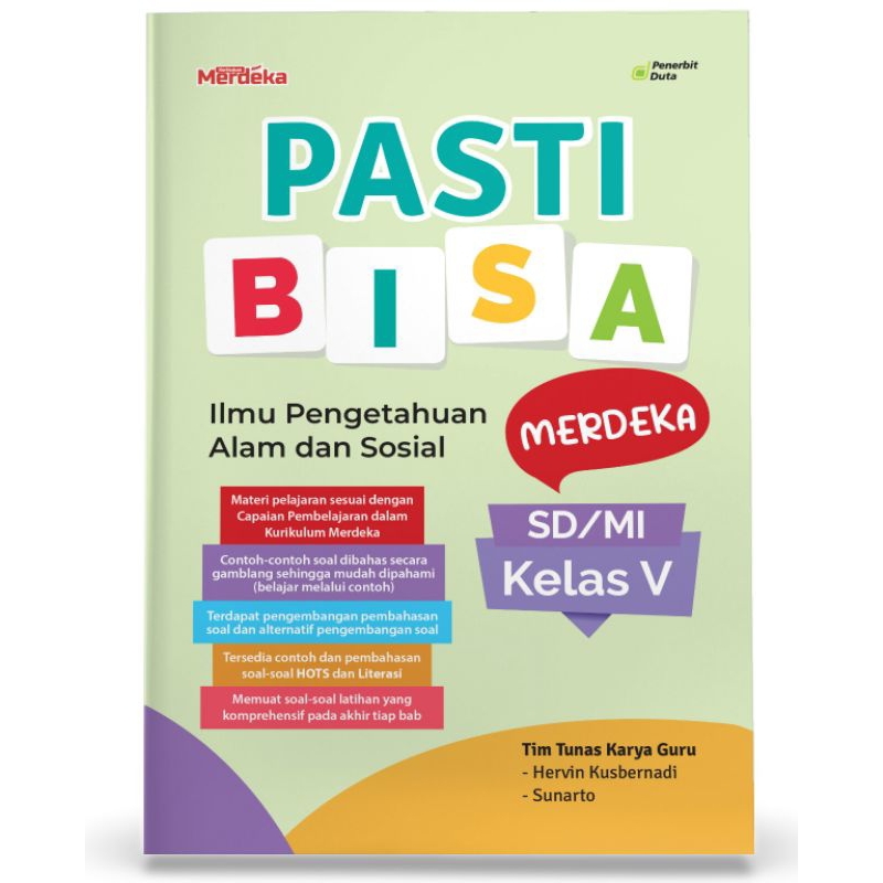 

PASTI BISA Merdeka: Ilmu Pengetahuan Alam dan Sosial SD/MI Kelas V
