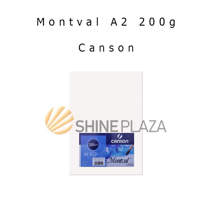 

KODE A4W5 Canson Montval A2 2 Gsm Kertas Canson A2 Kertas Gambar Canson