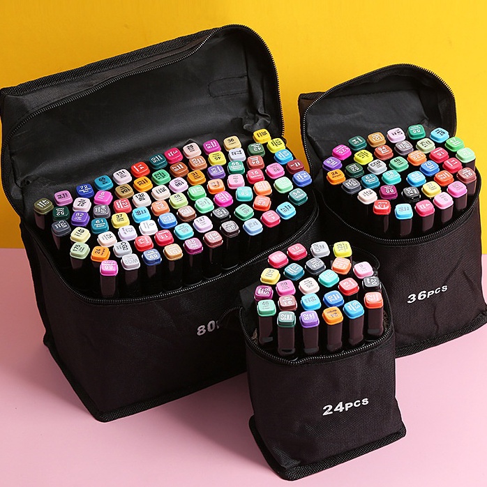 

Stok terbatas WD TouchFive 24364868 Warna Sketsa Spidol Umum General Marker Set Animation Markers Twin Market Set Spidol