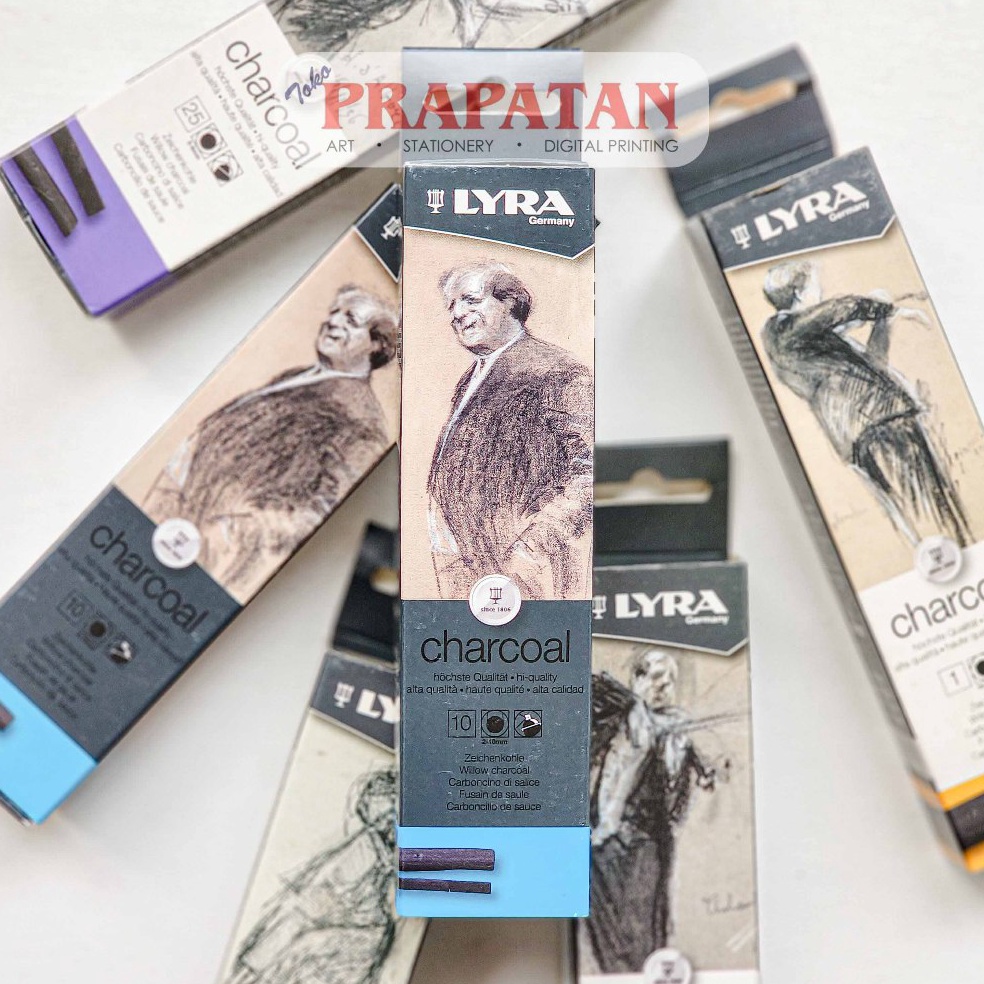 

KODE X2J5 Lyra Canson Willow Charcoal Stik Arang