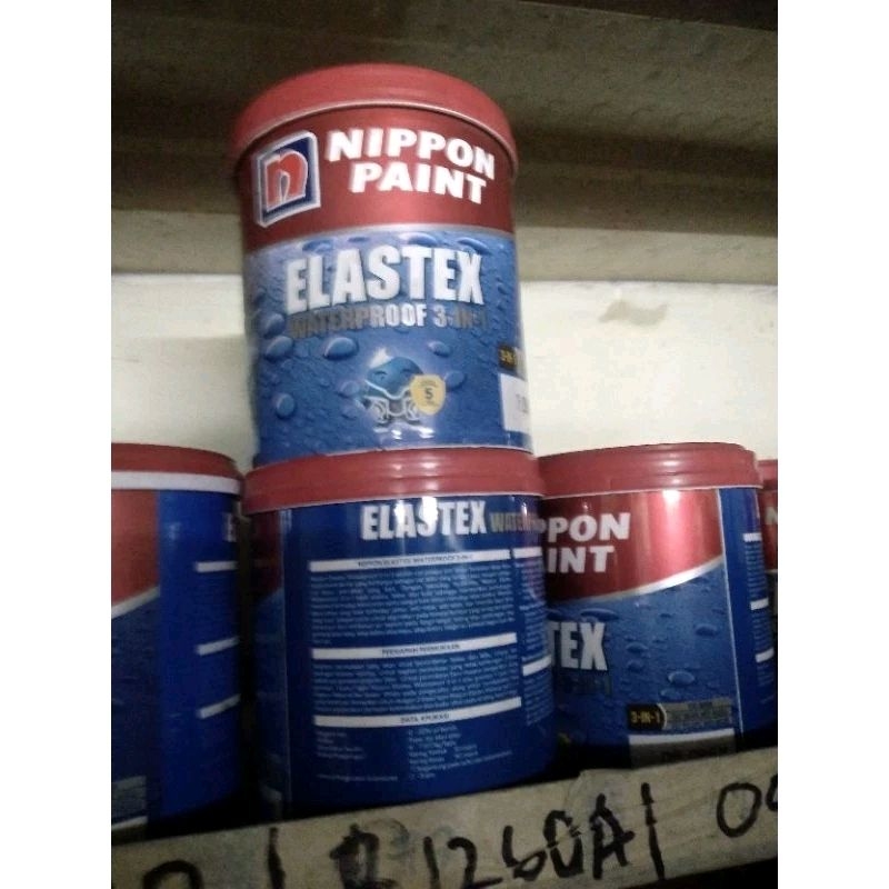 NIPPON PAINT ELASTEX WATERPROOF 3-IN-1  1KG