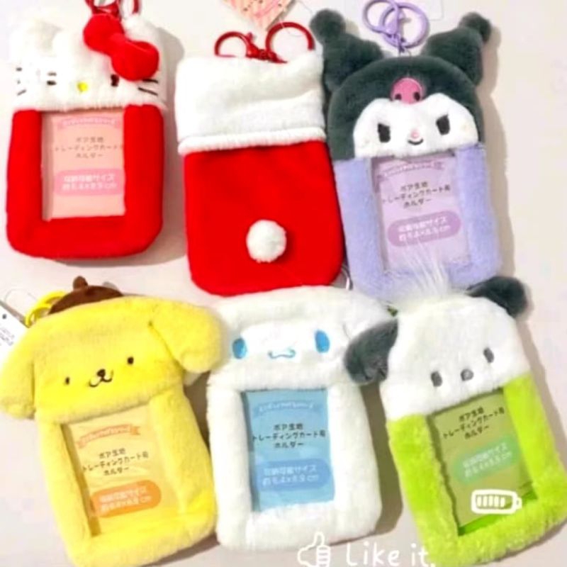 

Name Tag Id Card Transparant Import Sanrio ID Card Holder Hello Kitty Gantungan Kartu.Nama Lucu Kuromi Melody Pochacco