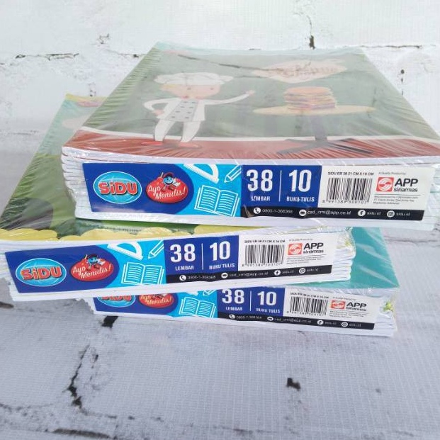 

KODE Q1W2 Buku Tulis Sinar Dunia Sidu 38 Lbr Pak 1 Buku Original