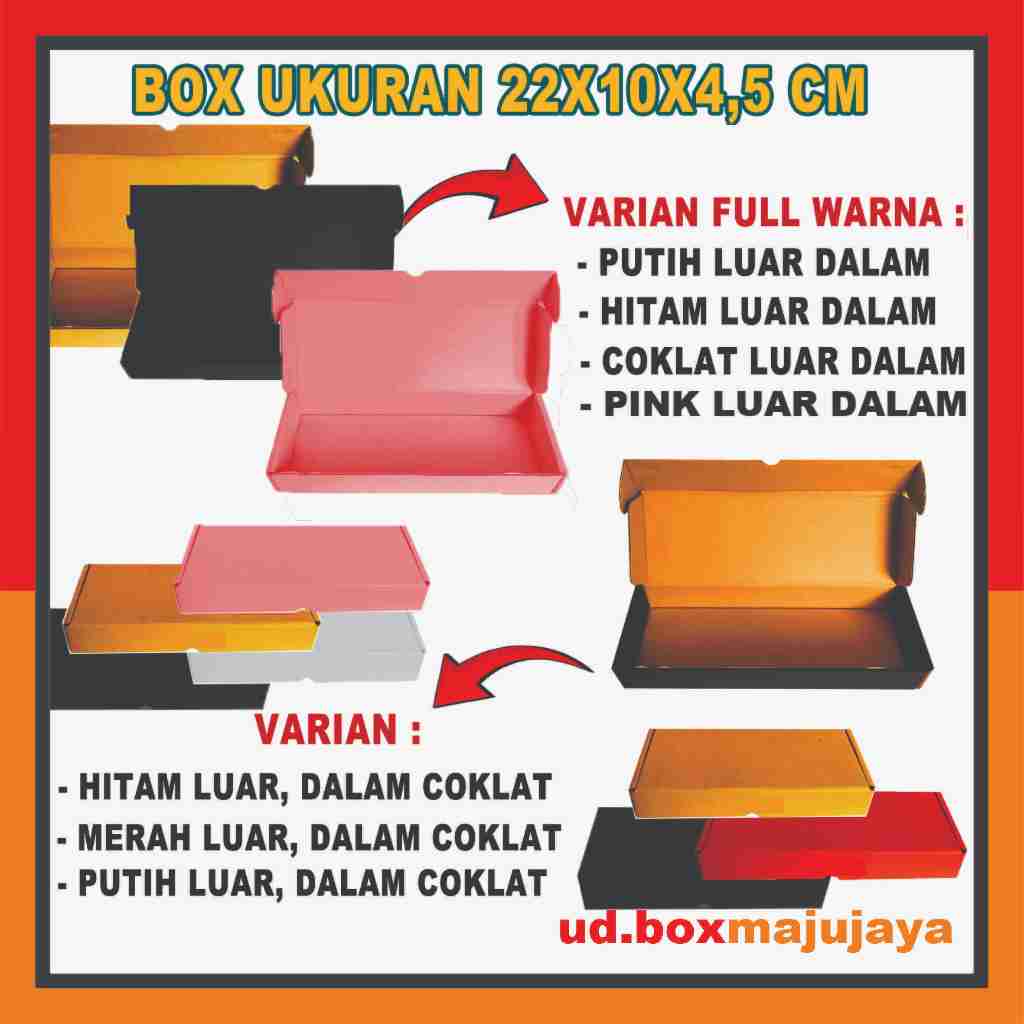 

Box 22x10x4,5 Cm (Lipat Samping) /Brownies/ Hampers/Karton