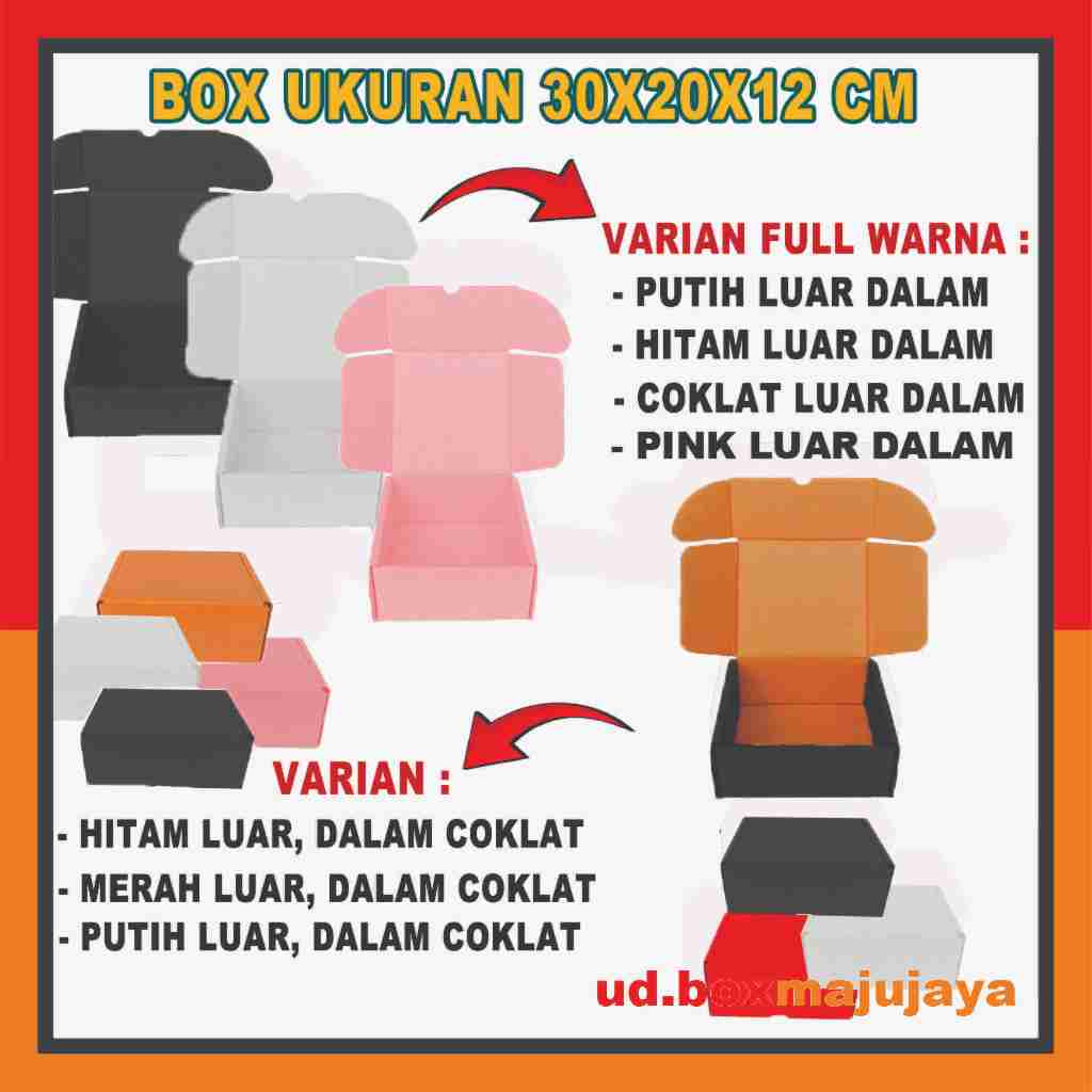 

Box 30x20x12 Cm / Box Lipat Samping / Kotak Kado
