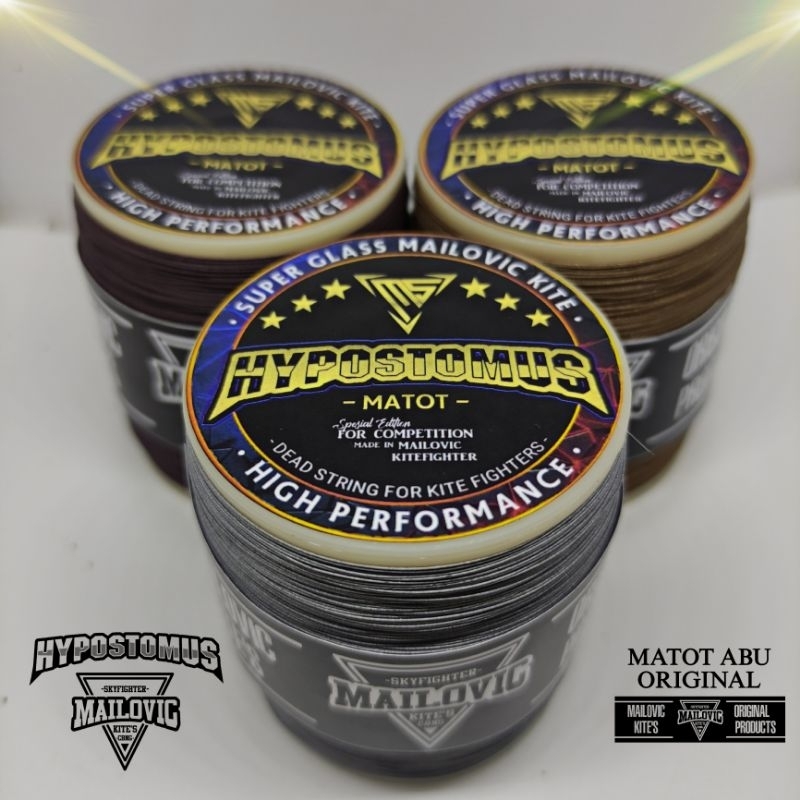 Gelasan Matot Hypostomus Mailovic Kite Spesial Turnament Matot Abu Original Klos 2000 yard Super Taj