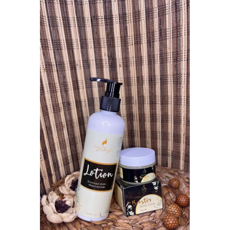 (ORI) PAKETAN MJSKINGLOW HB DAN BOOSTER DOSTING BPOM (FREE GIFT)