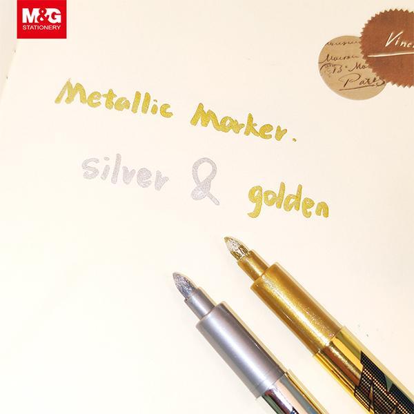 

TBMO M&G CRAFT MARKER GOLD/SILVER METALIK MARKER - AWBY0171