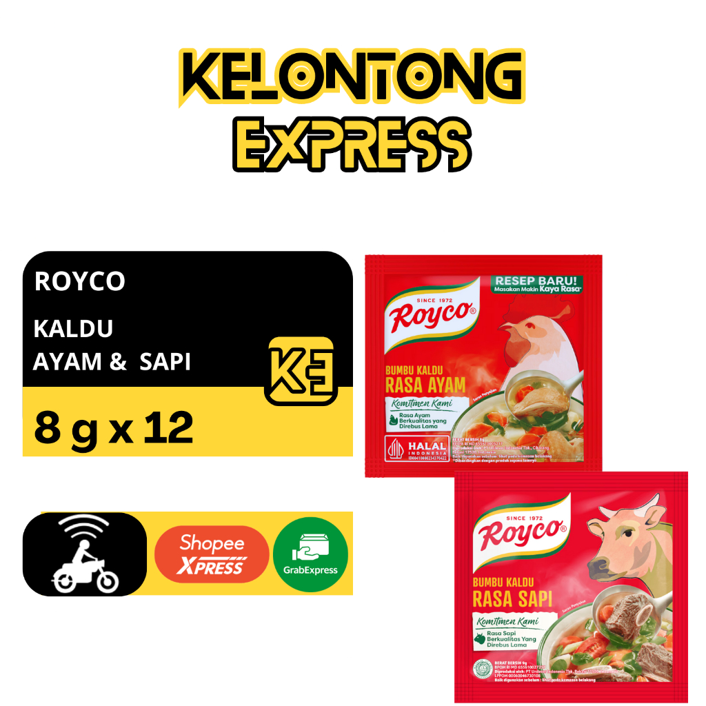 

ROYCO 8gr [1 RENCENG 12 SACHET]