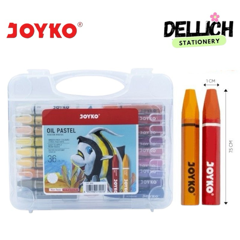 

CRAYON JOYKO / KRAYON JOYKO OIL PASTEL 36 WARNA OP-36S