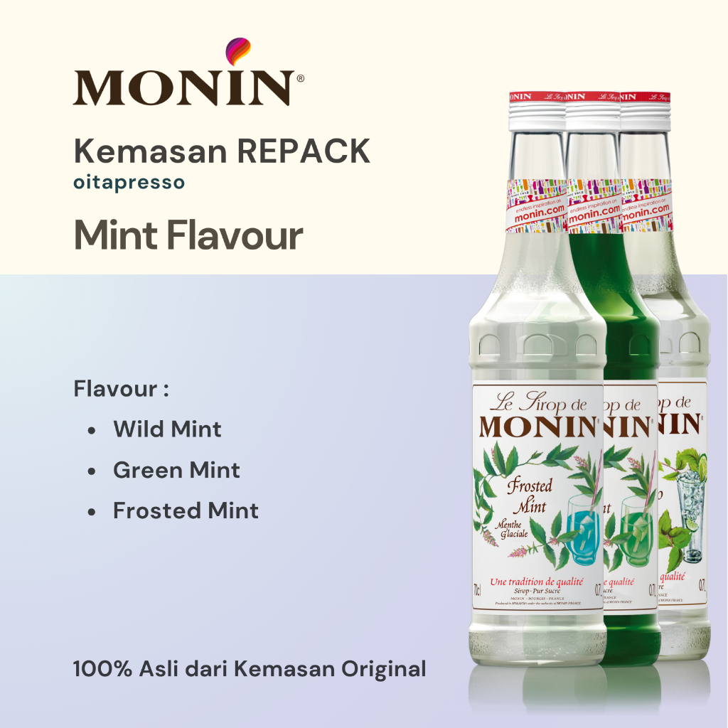 

REPACK - All Varian Monin Syrup / Mint Flavour [100] g