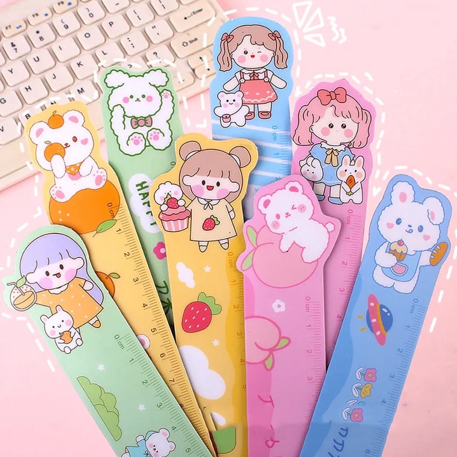 

SERU PENGGARIS MAGNET FLEXIBLE LUCU GARISAN IMUT MOTIF CARTOON SOFT RULER