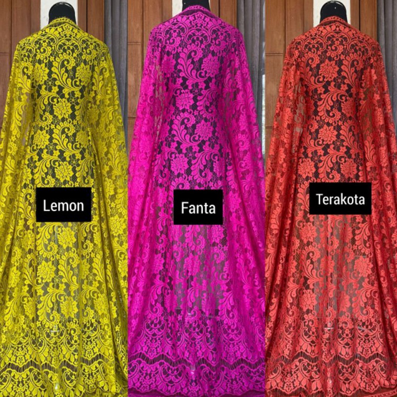 MANTAP SEMI PRANCIS BROKAT SEMI PRANCIS  LACE SEMI PRANCIS SEMI PRANCIS TERBARU BROKAT KATUN