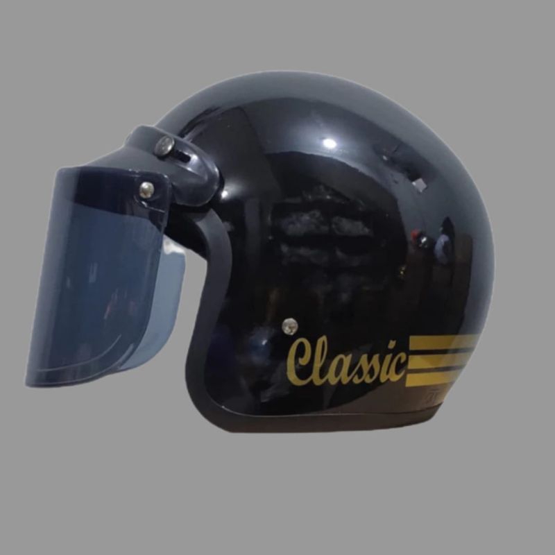 Helm Bogo Retro Klasik||SNI Dewasa Pria Wanita Kekinian