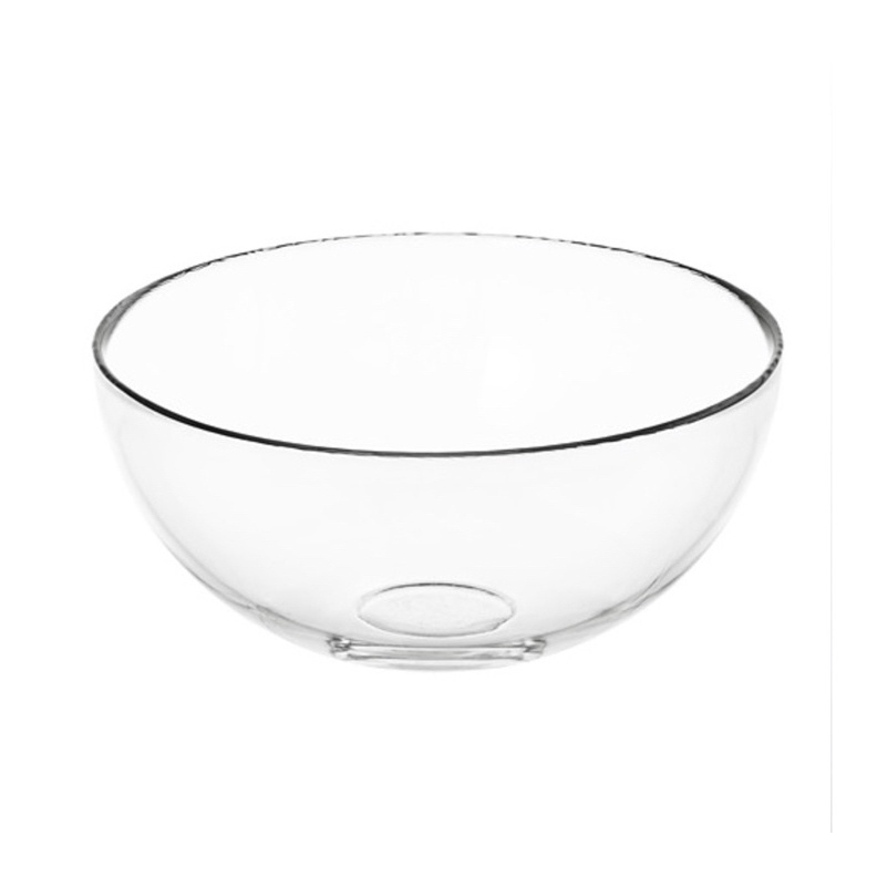 DISKON BESAR Blanda mangkuk saji kaca bening mangkuk kaca mangkuk serbaguna mangkok serbaguna mangko