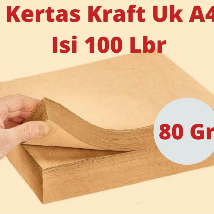 

FG2 1 Lembar Kes Kraft A4 8 Gram 8gram 8gr Kes Samson Kraft Paper A4 Kes Cokelat Kraft